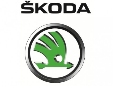 לוגו של חברת הרכבים סקודה